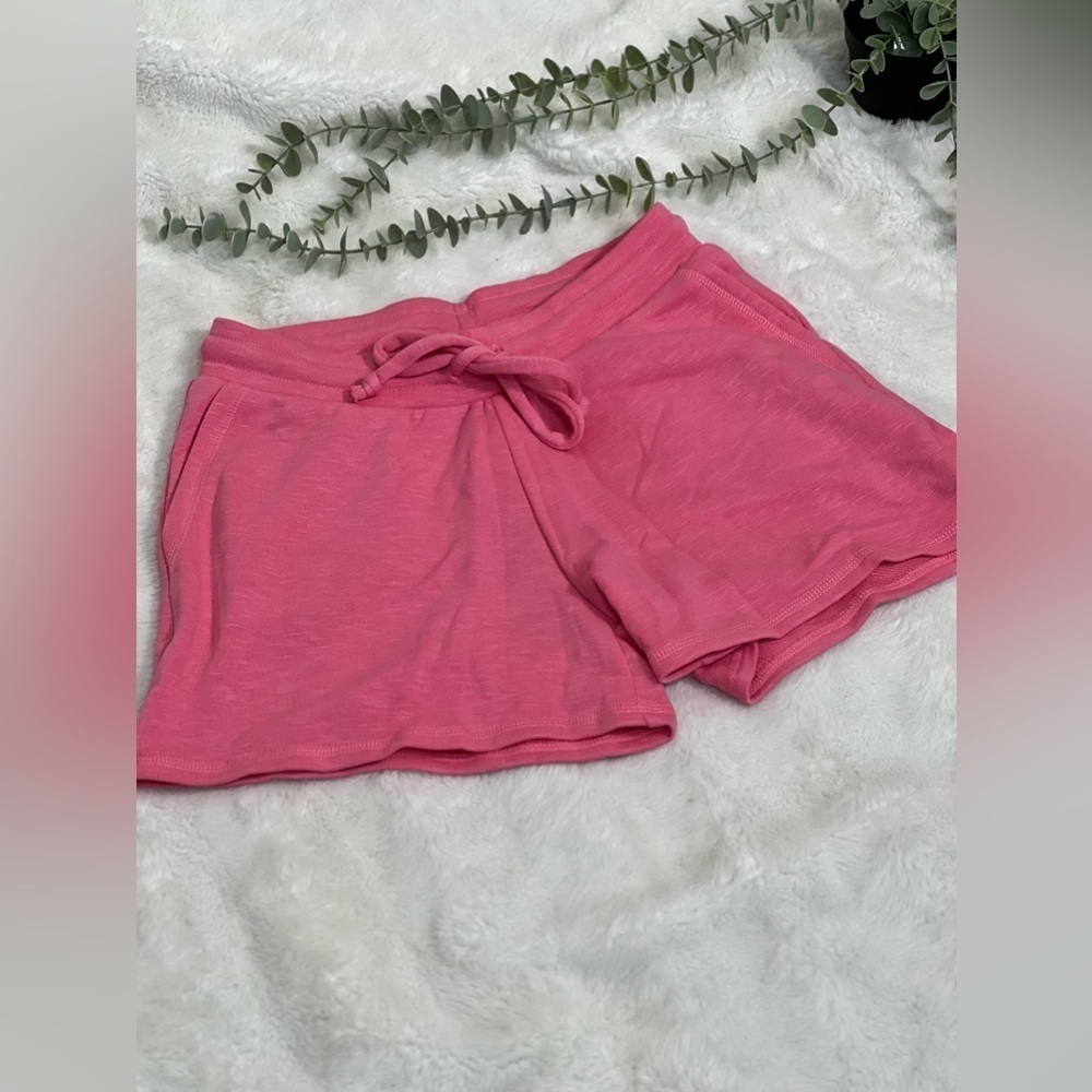 Chaser NWT Barbie Hot Pink Drawstring Shorts Size Small